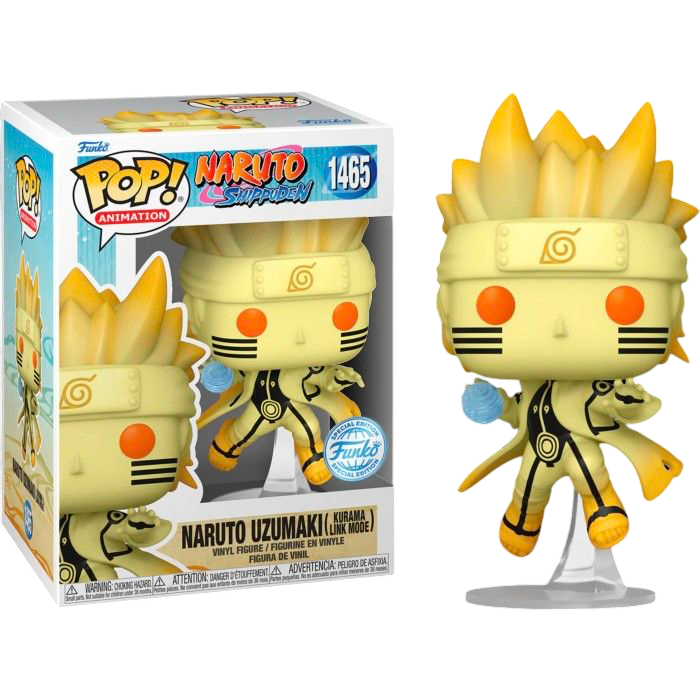 Funko Pop! Naruto Uzumaki (Kurama Link Mode) #1465