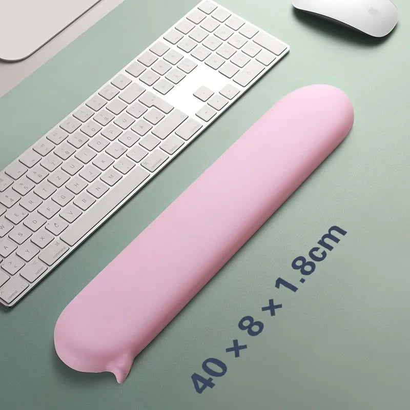 New Kawaii mousepad silicone Wrist Rest Support For Mouse Pad Computer Laptop Arm Rest For Desk Ergonomic keyboard pad mouse mat